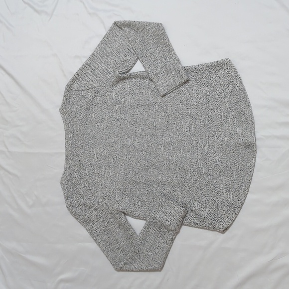 LOFT Knit Crew Neck Sweater, Color Gray Size M - Picture 3 of 15